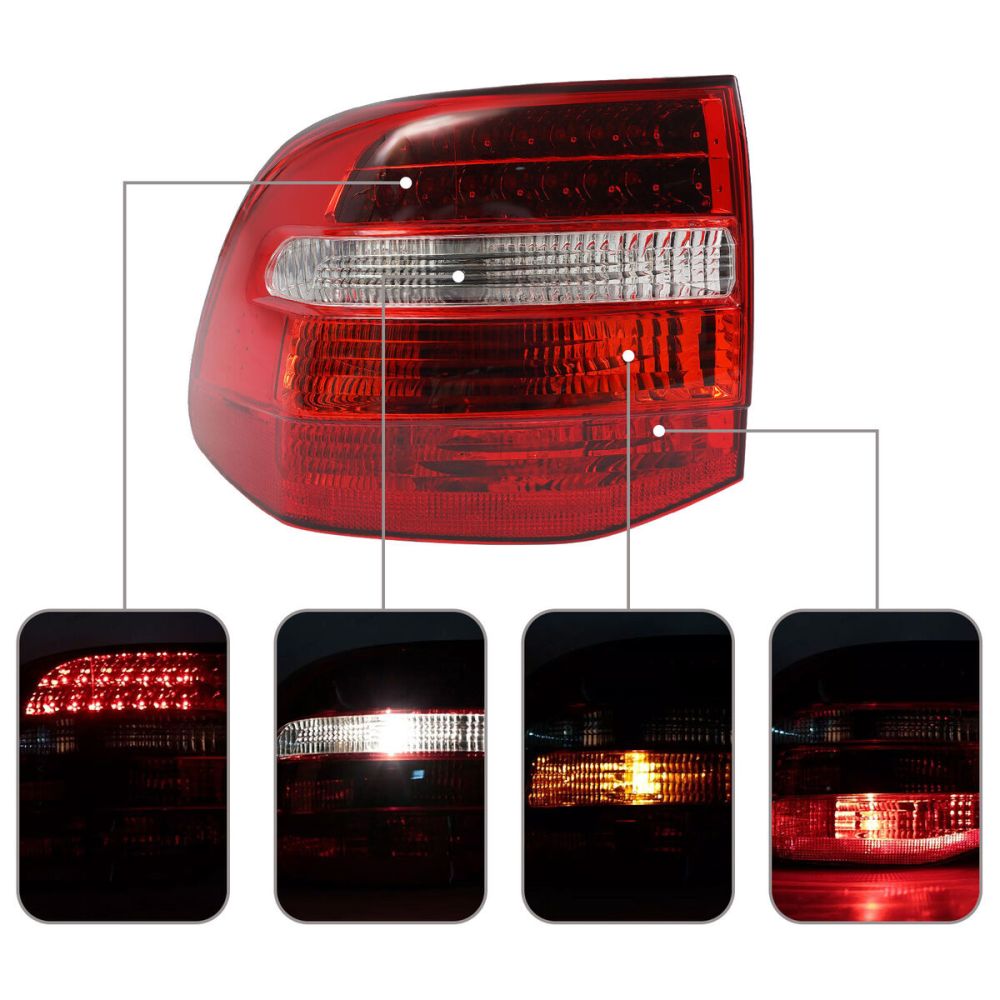 تصویر محصول چراغ خطر عقب چپ پورشه کاین S سال 2012