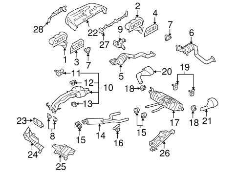 تصویر محصول منیفولد دود پورشه کاین 6 سیلندر سال 2009