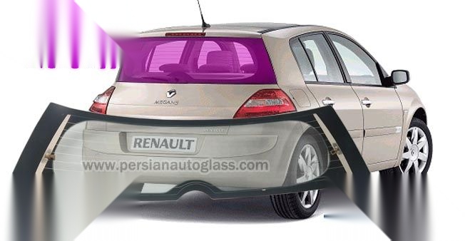 تصویر محصول شیشه عقب رنو مگان (مونتاژ) 2000 سال 1391