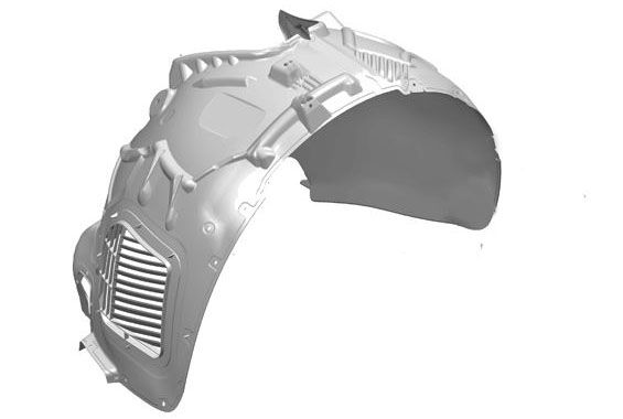 تصویر محصول شلگیر جلو راست پورشه ماکان سال 2017