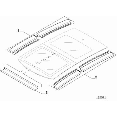 تصویر محصول شیشه سانروف آلفارومئو 4C کوپه سال 2015