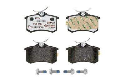 تصویر محصول لنت ترمز عقب رنو فلوئنس E4 سال 2017