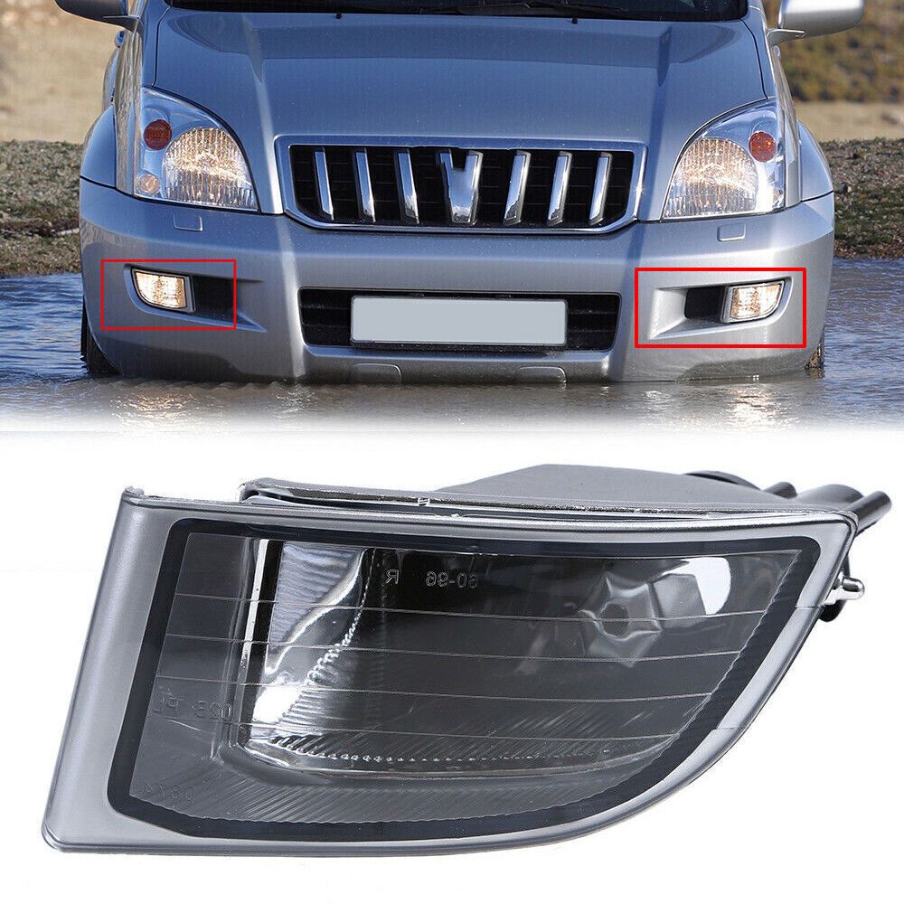 تصویر محصول چراغ مه شکن چپ تویوتا پرادو دو در 4 سیلندر سال 2007