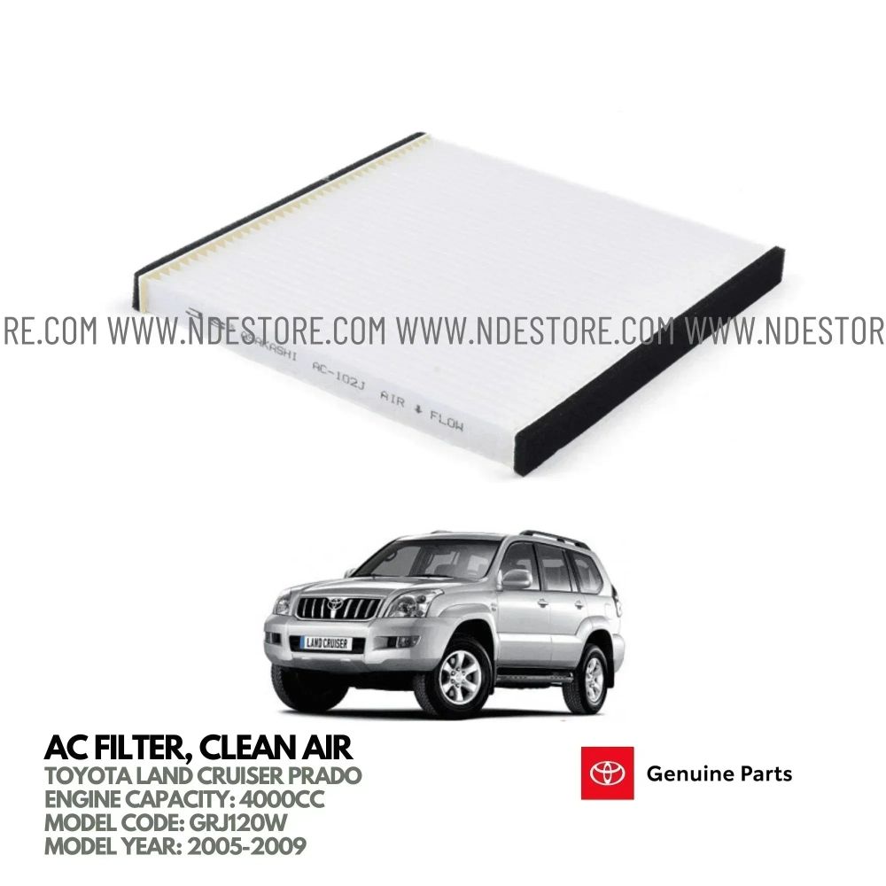 تصویر محصول فیلتر کابین تویوتا پرادو دو در 4 سیلندر سال 2007