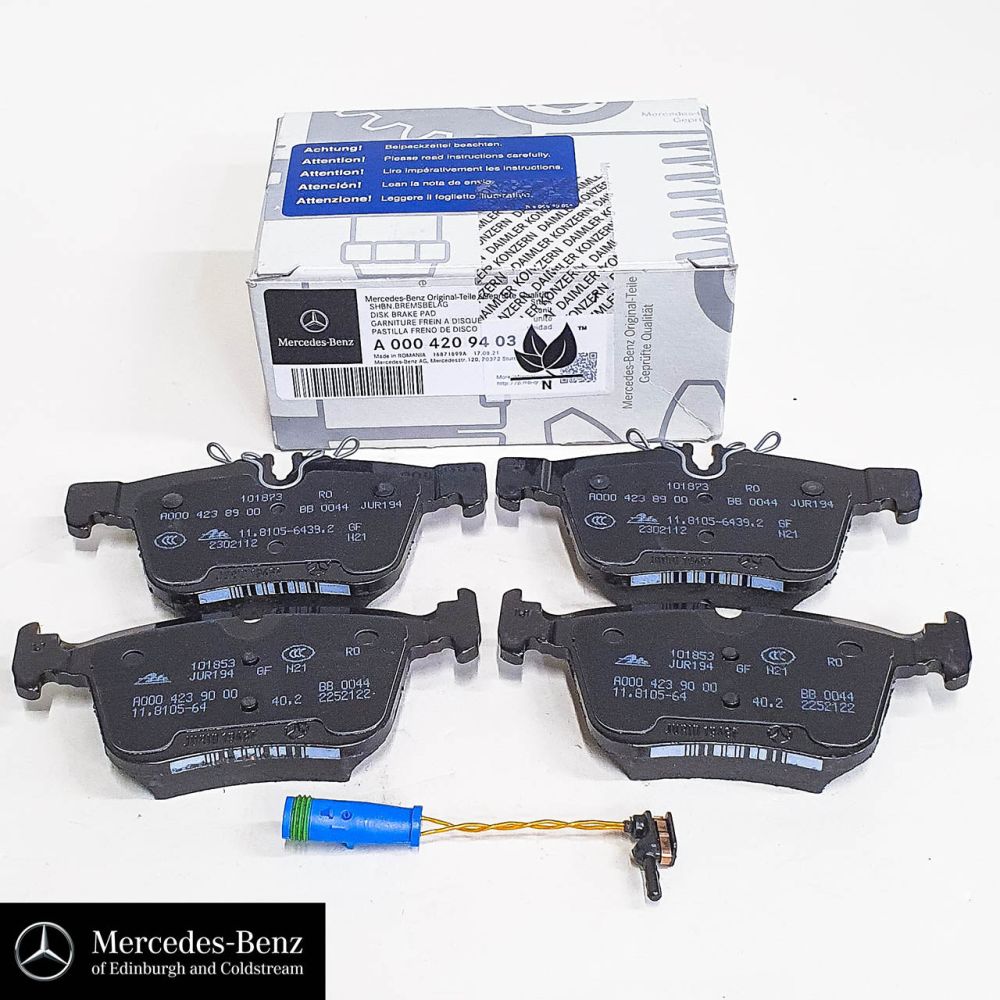 تصویر محصول لنت ترمز عقب بنز کلاس C C200 سال 2012