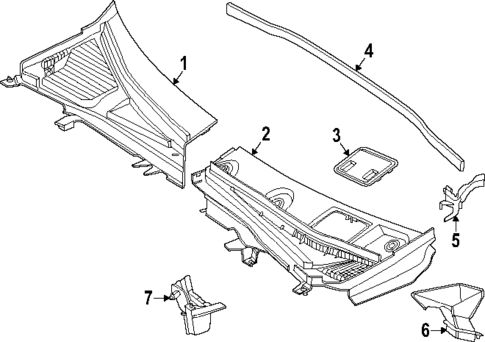 تصویر محصول توری زیر برف پاکن بنز EQE Sedan 500 سال 2025