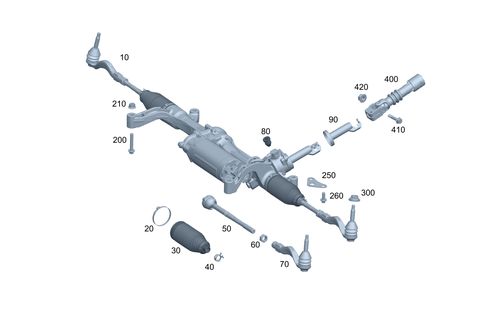 تصویر محصول جعبه فرمان بنز EQE Sedan 500 سال 2025